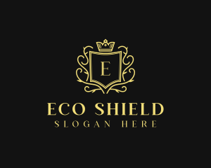 Royal Shield Hotel logo design