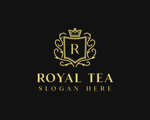 Royal Shield Hotel logo design