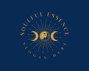 Spiritual - Spiritual Astrology Moon logo design