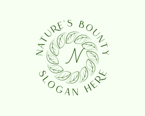 Nature Leaf Wellness  logo design