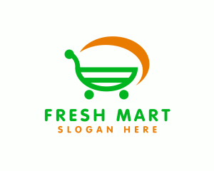 Grocery - Shopping Cart Grocery logo design