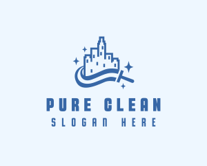 City Wipe Cleaning logo design