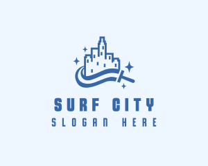 City Wipe Cleaning logo design