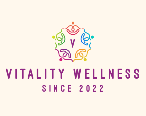 Meditation Wellness Group logo design