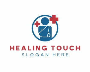 Injury - Medical Injury Treatment logo design