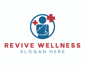 Recovery - Medical Injury Treatment logo design