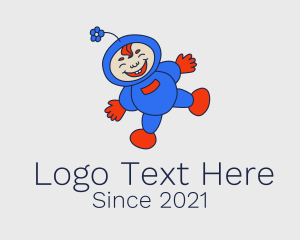 Cheerful - Happy Preschool Boy logo design
