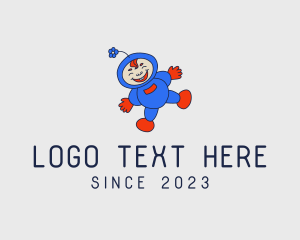 Baby - Happy Preschool Boy logo design