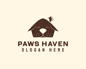 Dog Home Shelter logo design