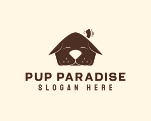 Dog Home Shelter logo design