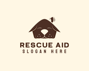 Rescue - Dog Home Shelter logo design