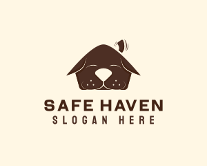 Dog Home Shelter logo design