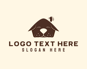 Veterinary - Dog Home Shelter logo design