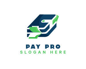 Book Wallet Payment logo design