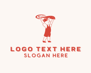 Male - Pizza Boy Restaurant logo design