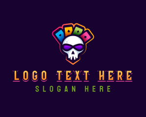 Esports - Gaming Casino Skull logo design