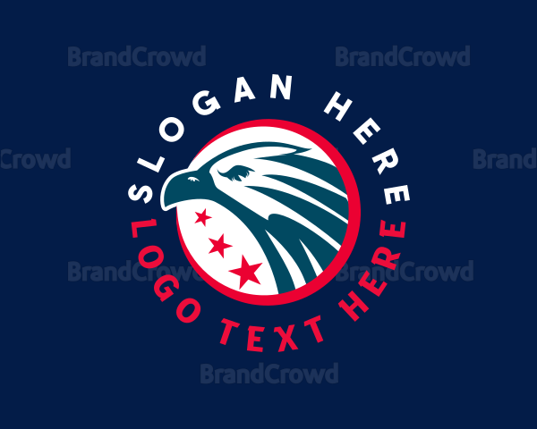 United States Patriotic Eagle Logo