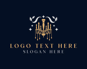 Elegant Light Chandelier Logo