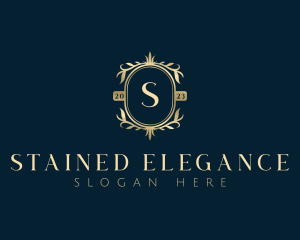 Elegant Floral Leaves logo design