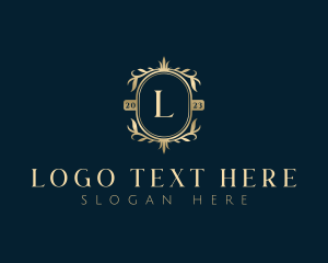 Garden - Elegant Floral Leaves logo design