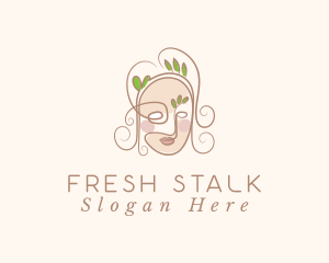 Natural Woman Face Cosmetics logo design