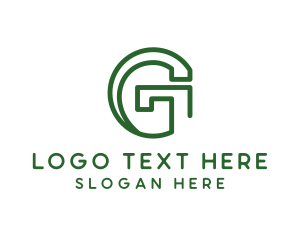 Alphabet - Industrial Tech G logo design