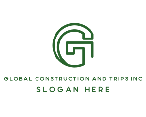 Initial - Industrial Tech G logo design