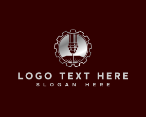 Industrial - Metalwork Laser Engraving logo design