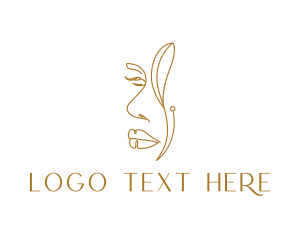 Nature Conservation - Natural Face Cosmetic logo design