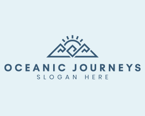 Mountain Summit Journey logo design