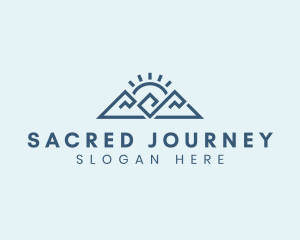 Mountain Summit Journey logo design