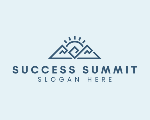 Mountain Summit Journey logo design