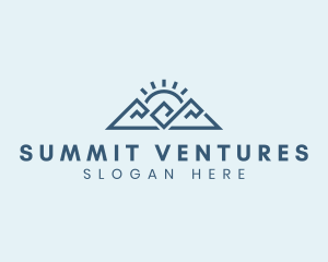 Mountain Summit Journey logo design