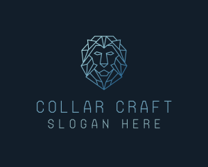 Geometric Lion Business logo design