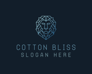 Geometric Lion Business logo design