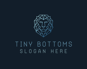 Geometric Lion Business logo design