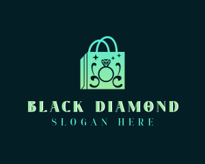 Shopping Jewelry Bag logo design