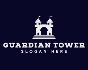 Medieval Castle Tower logo design