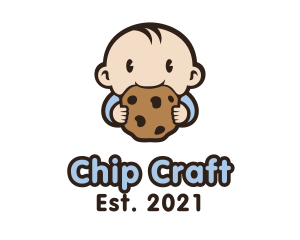 Child Cookie Treat logo design