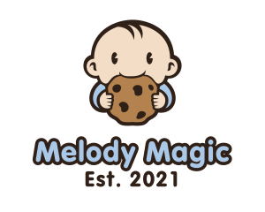 Baby Supplies - Child Cookie Treat logo design