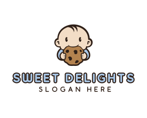 Child Cookie Treat logo design