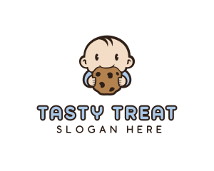 Child Cookie Treat logo design