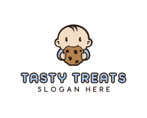 Child Cookie Treat logo design