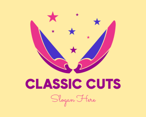 Pixie Fairy Magic Wings logo design