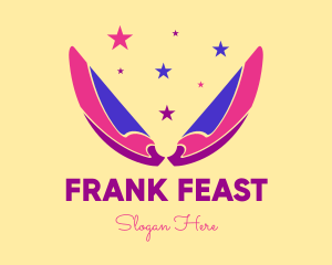 Pixie Fairy Magic Wings logo design