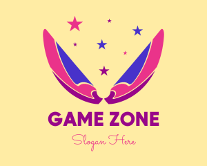 Pixie Fairy Magic Wings logo design