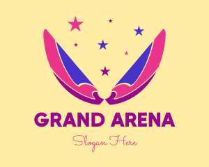 Pixie Fairy Magic Wings logo design