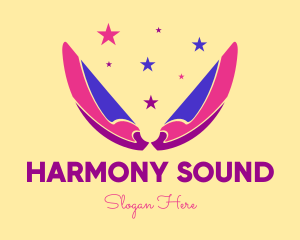 Toy Shop - Pixie Fairy Magic Wings logo design