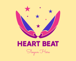 Pixie Fairy Magic Wings logo design