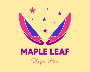 Pixie Fairy Magic Wings logo design